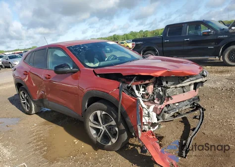 2024 Chevrolet Trax 1Rs from USA, damaged, VIN KL77LGE27RC114563